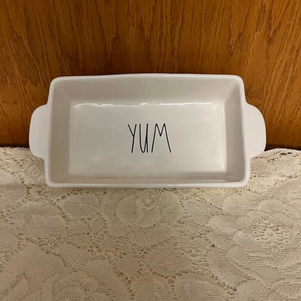 RAE DUNN ARTISAN COLLECTION BY MAGENTA "YUM" LOAF PAN
